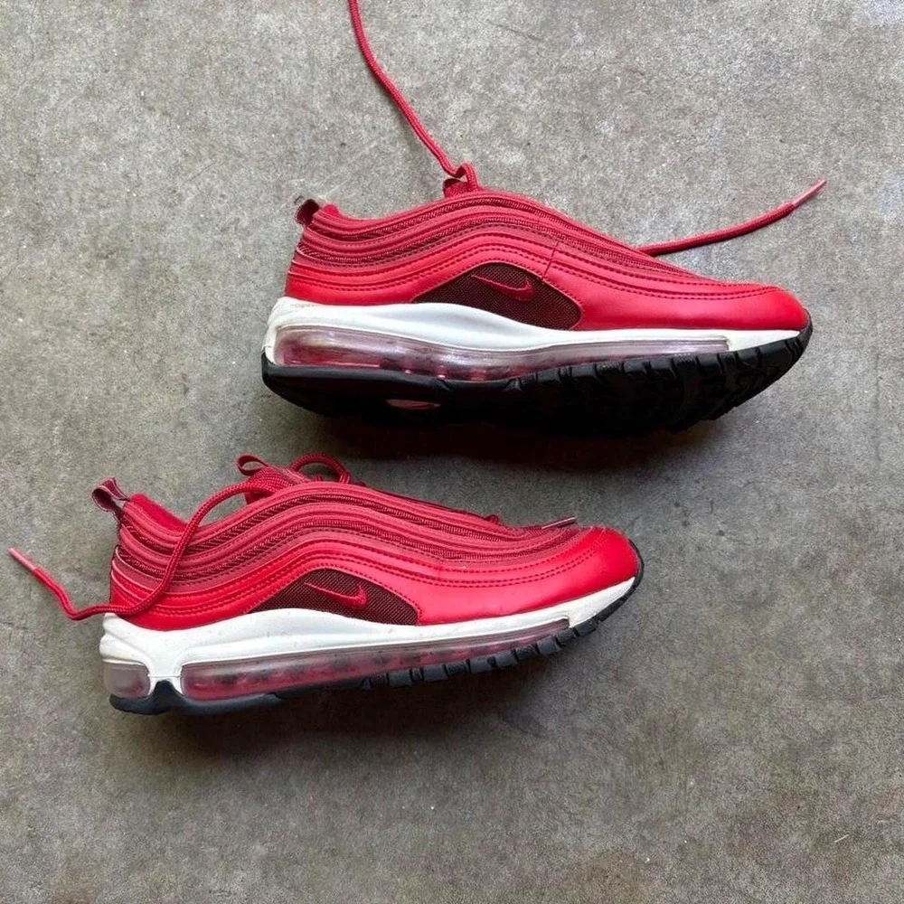 Nike Air Max 97 red trainers  Women's Size US 7.5